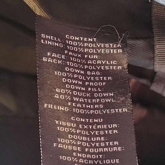 Vince Camuto Faux-Fur Trim Hooded Down Parka belt - Picture 9 of 10